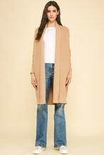 Load image into Gallery viewer, Waffle Textured Open Front Cardigan
