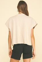 Load image into Gallery viewer, Cap Sleeve Button Down Sweater
