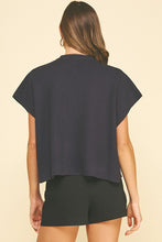 Load image into Gallery viewer, Cap Sleeve Button Down Sweater
