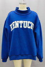 Load image into Gallery viewer, Kentucky Embroidered Mock Neck Sweatshirt

