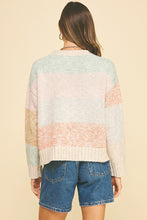 Load image into Gallery viewer, Colorblock Crew Sweater
