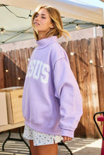 Load image into Gallery viewer, Jesus Embroidered Mock Neck Sweatshirt
