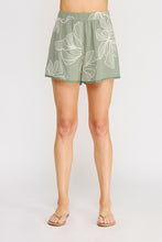 Load image into Gallery viewer, Floral Embroidered Soft Linen Shorts
