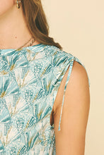 Load image into Gallery viewer, Seashell Print Tiered Mini Dress
