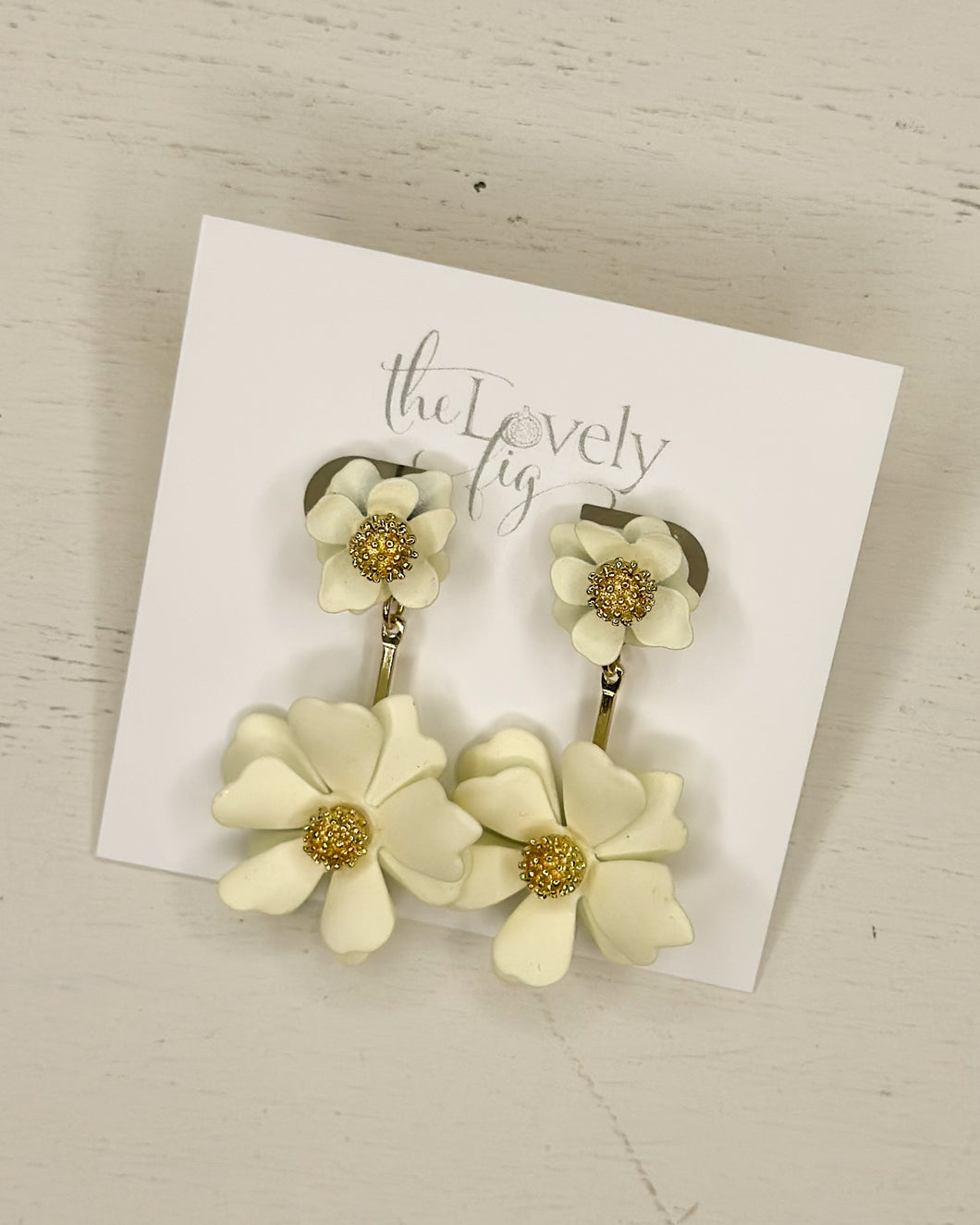 Flower Power Dangle Earrings