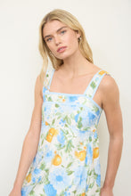 Load image into Gallery viewer, Floral &amp; Fruit Patten Sleeveless Midi Dress
