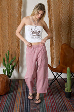 Load image into Gallery viewer, Stripe Pocket Wide Leg Pants
