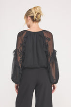 Load image into Gallery viewer, Dreamy Textured &amp; Embroidered Woven Blouse
