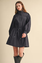 Load image into Gallery viewer, Utility Dress with Stand Up Collar
