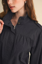 Load image into Gallery viewer, Utility Dress with Stand Up Collar
