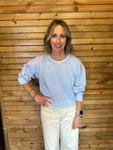 Load image into Gallery viewer, Vintage Fleece Crew with Rib Detail
