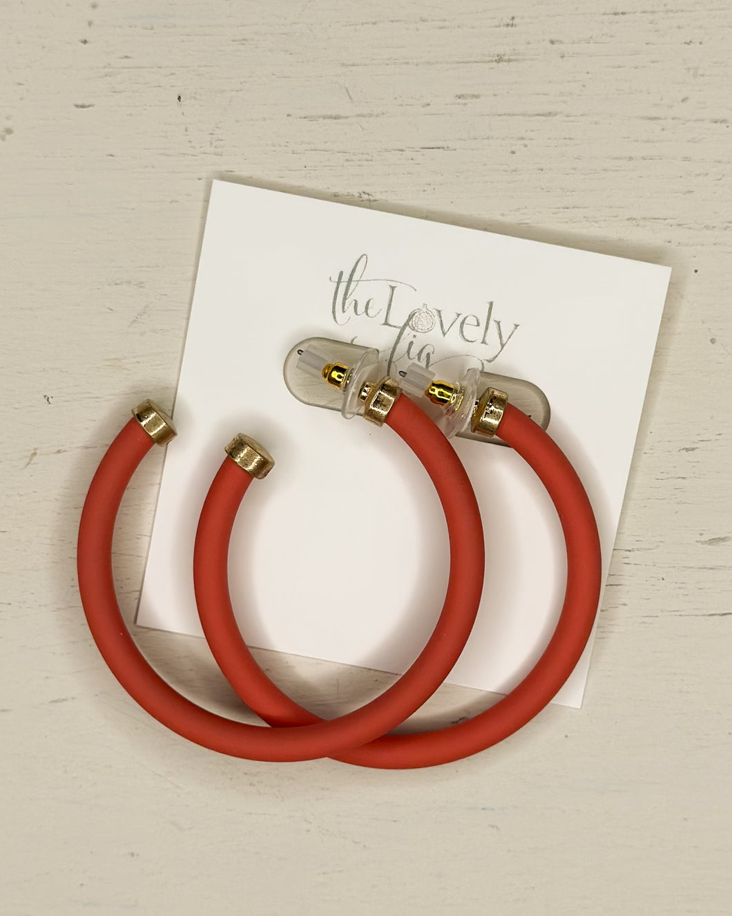 Cora Smooth Hoop Earrings