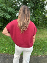 Load image into Gallery viewer, Dropped Shoulder Sweater Top
