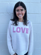 Load image into Gallery viewer, Block Love Long Sleeve Sweater
