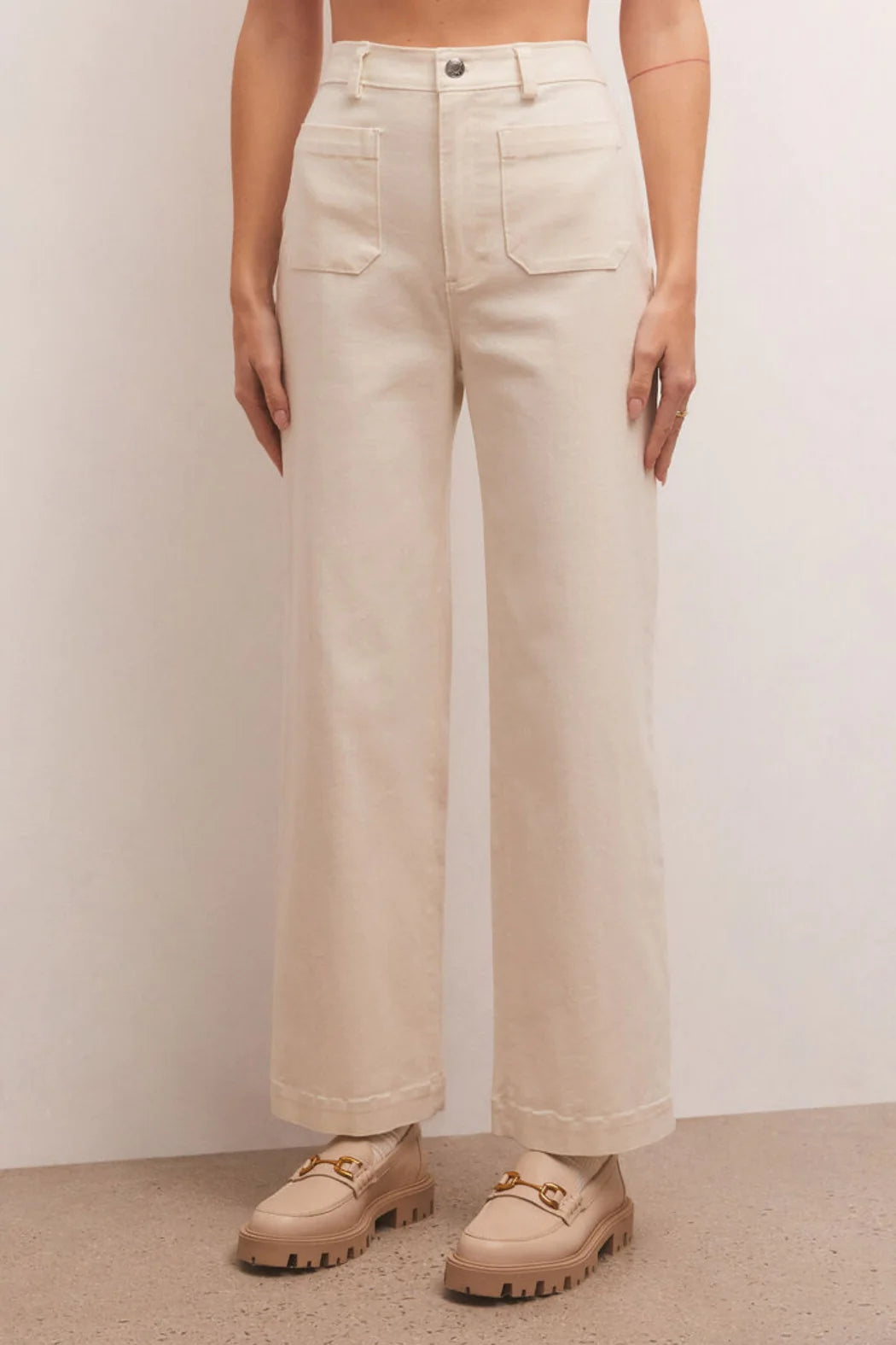 Esder Twill Pant - Sandstone