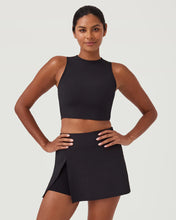 Load image into Gallery viewer, SPANX Contour Rib Mock Neck Crop Top
