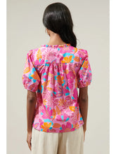 Load image into Gallery viewer, Coconut Grove Kenni Split Neck Top
