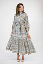 Load image into Gallery viewer, Folly Maxi Dusk Petals Dress
