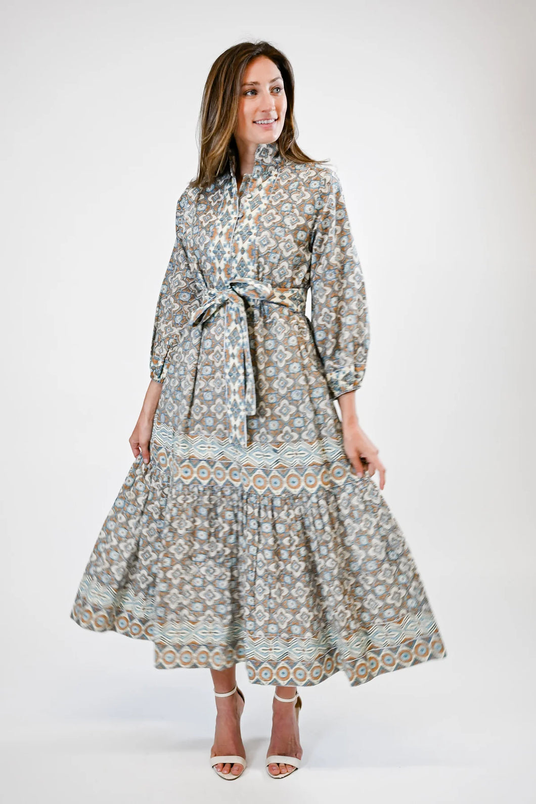 Folly Maxi Dusk Petals Dress