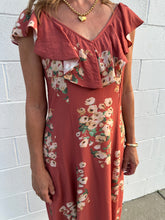 Load image into Gallery viewer, Ruffled Floral Dress
