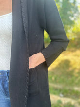 Load image into Gallery viewer, Edge Detail Open Knit Cardigan
