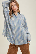 Load image into Gallery viewer, Plaid Button Up Top

