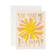 Load image into Gallery viewer, You Make Me Happy Card
