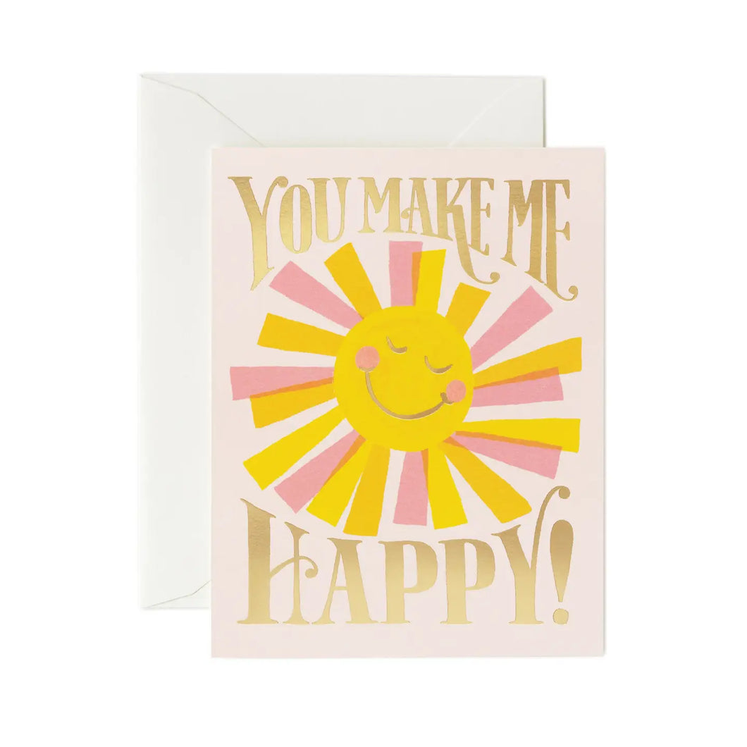 You Make Me Happy Card