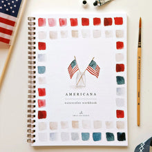 Load image into Gallery viewer, Americana Watercolor Workbook
