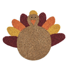 Load image into Gallery viewer, Beaded Thanksgiving Trivets
