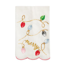 Load image into Gallery viewer, Sequin Christmas Tea Towel
