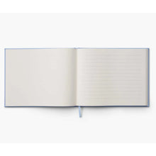 Load image into Gallery viewer, Hydrangea Embroidered Fabric Guest Book
