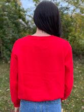 Load image into Gallery viewer, Plaid Bow Long Sleeve Top
