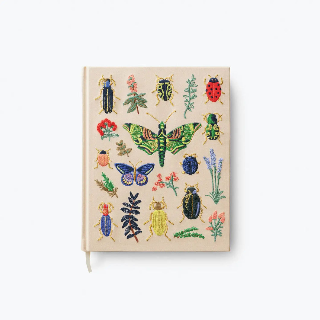 Rifle Paper Co. Embroidered Fabric Sketchbook