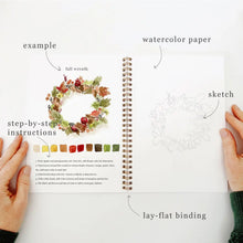 Load image into Gallery viewer, Autumn Watercolor Workbook

