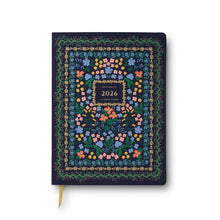 Load image into Gallery viewer, Wildwood 12-Month Embroidered Bookbound Planner
