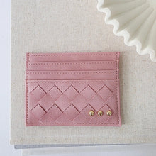 Load image into Gallery viewer, Mariah Woven Small Card Holder Wallet
