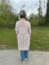 Load image into Gallery viewer, Mckenzie Openwork Knit Cardigan
