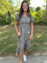 Load image into Gallery viewer, Cheetah Print Midi Dress
