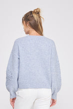 Load image into Gallery viewer, Floral Embroidery Sweater
