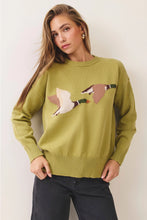 Load image into Gallery viewer, Flying Duck Crew Neck Sweater
