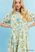 Load image into Gallery viewer, Paisley Print Maxi Dress
