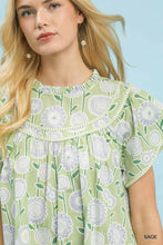 Load image into Gallery viewer, Floral Print Tiered Babydoll Dress
