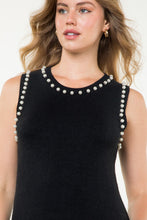 Load image into Gallery viewer, Pearl Sleeveless Knit Top
