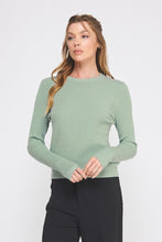 Load image into Gallery viewer, Fine Gauge Tight Cable Knit Sweater
