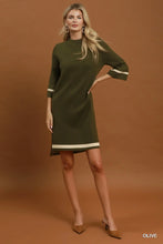 Load image into Gallery viewer, Mock Neck Knit Sweater Dress
