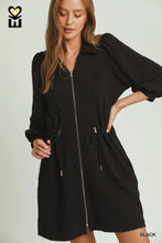 Load image into Gallery viewer, Textured Jacquard Knit Dress
