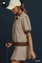 Load image into Gallery viewer, Jacquard Knit Pullover &amp; Skort Set
