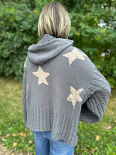 Load image into Gallery viewer, Chenille Star Patch Sweater
