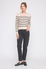 Load image into Gallery viewer, Fine Gauge Striped Sweater
